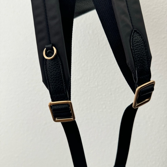 Coach Black Mini Leather Court Backpack - Picture 9 of 10